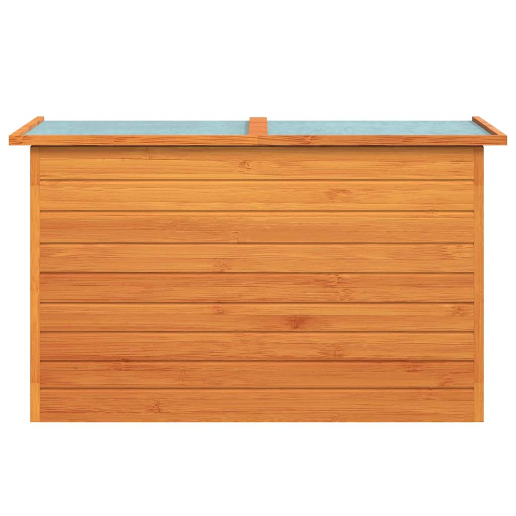 Garden Storage Box 126x72x72 cm Wood