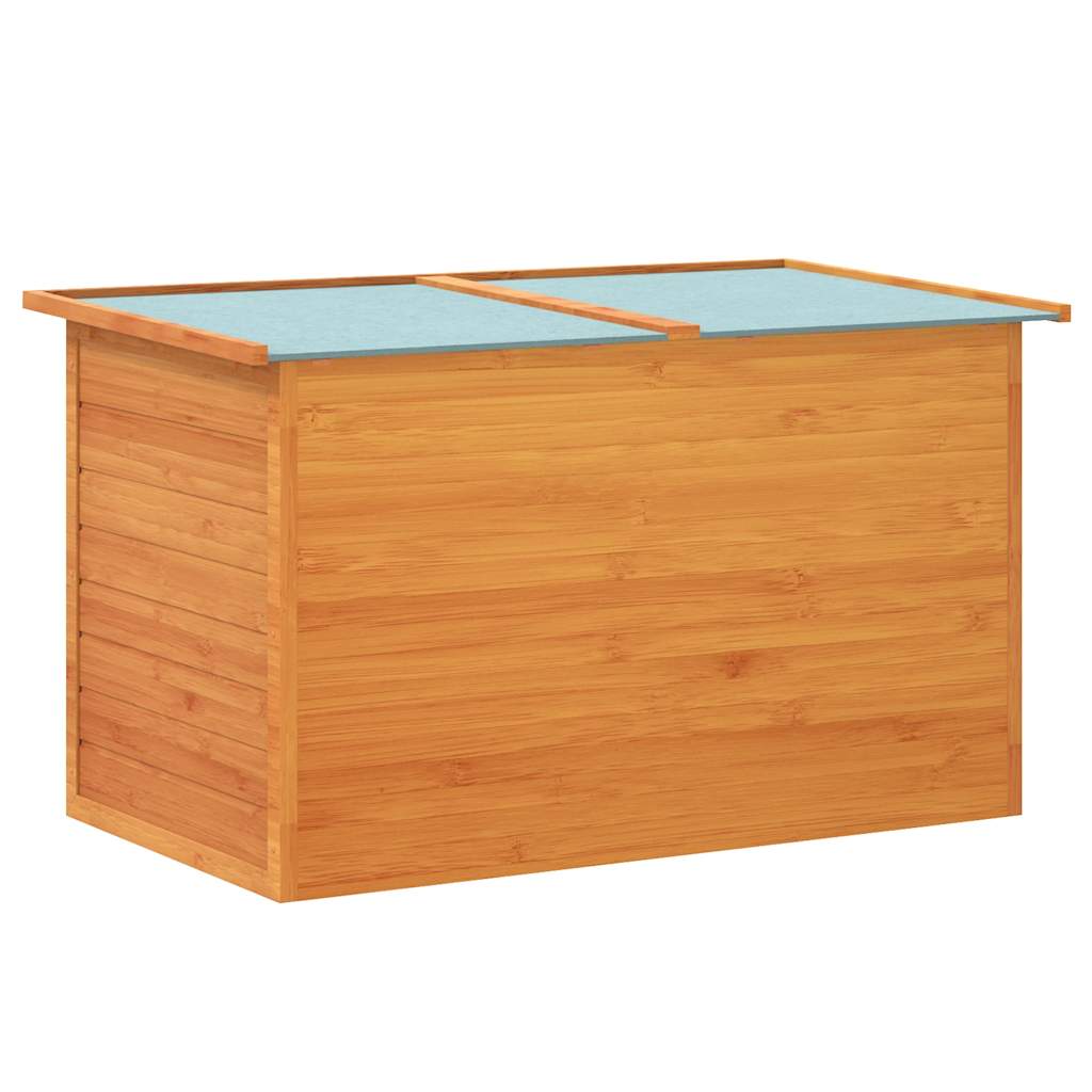 Garden Storage Box 126x72x72 cm Wood