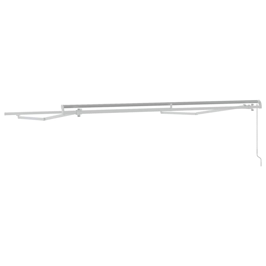 Awning Frame Manual White 300 x 250 cm Aluminium