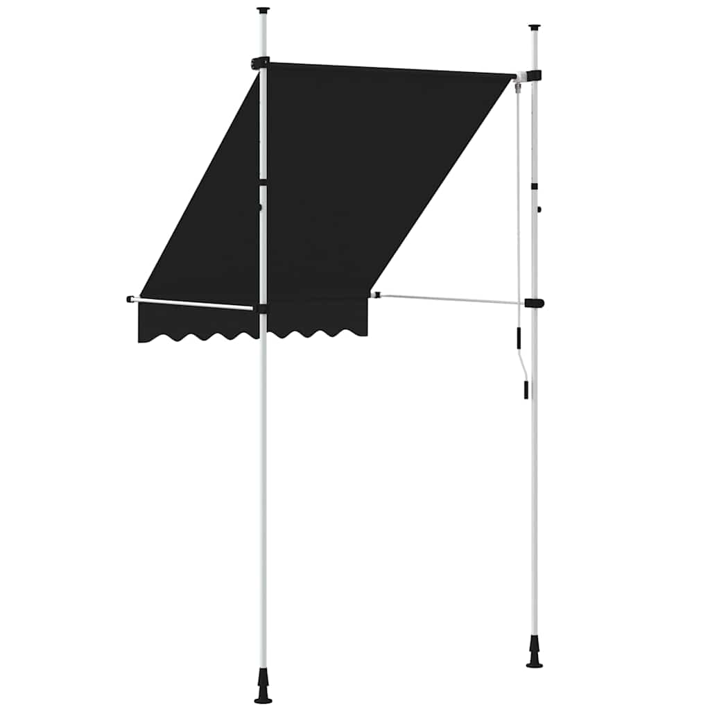Manual Retractable Awning 150 cm Anthracite