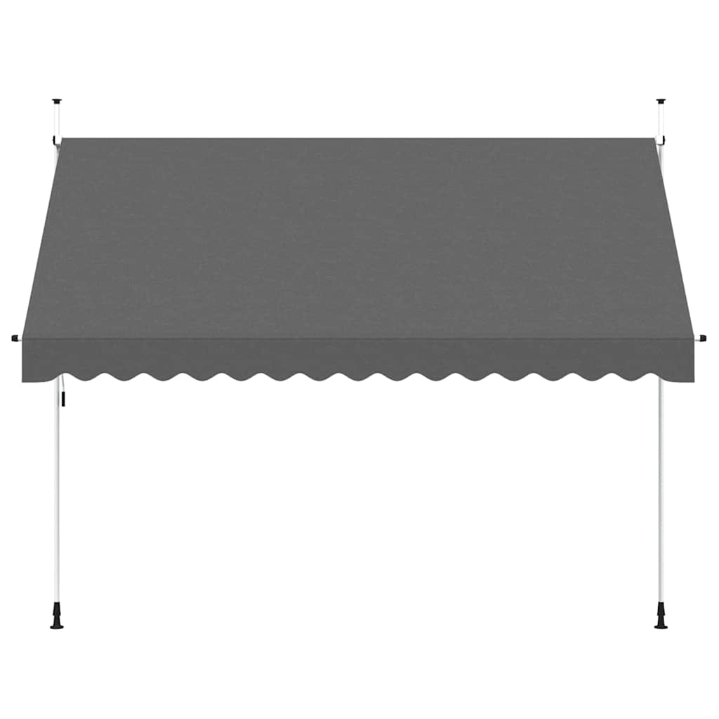 Manual Retractable Awning 350 cm Anthracite