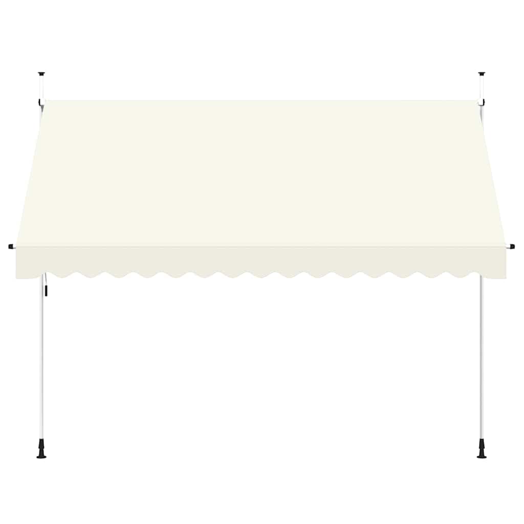 Manual Retractable Awning 350 cm Cream