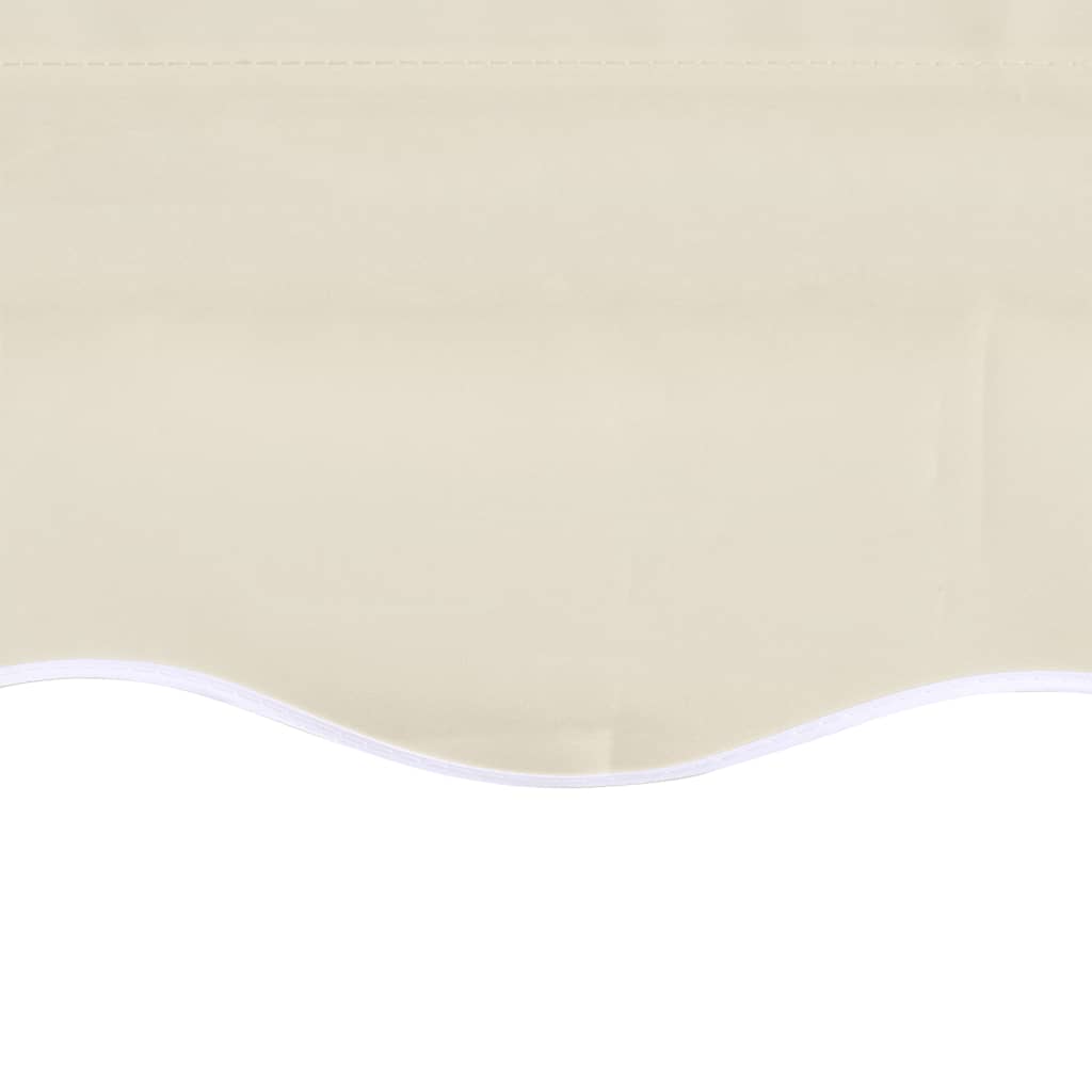 Awning Top Sunshade Canvas Cream 450x300 cm