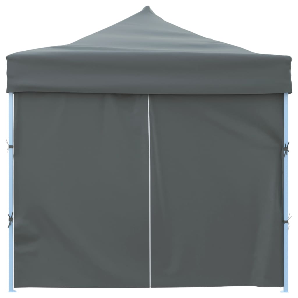 Folding Pop-up Party Tent with 8 Sidewalls 870x291x315 cm Anthracite