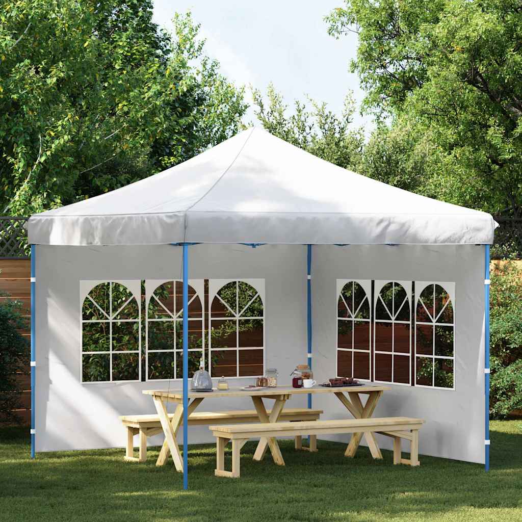 Party Tent Sidewall 2 pcs with Window PE White