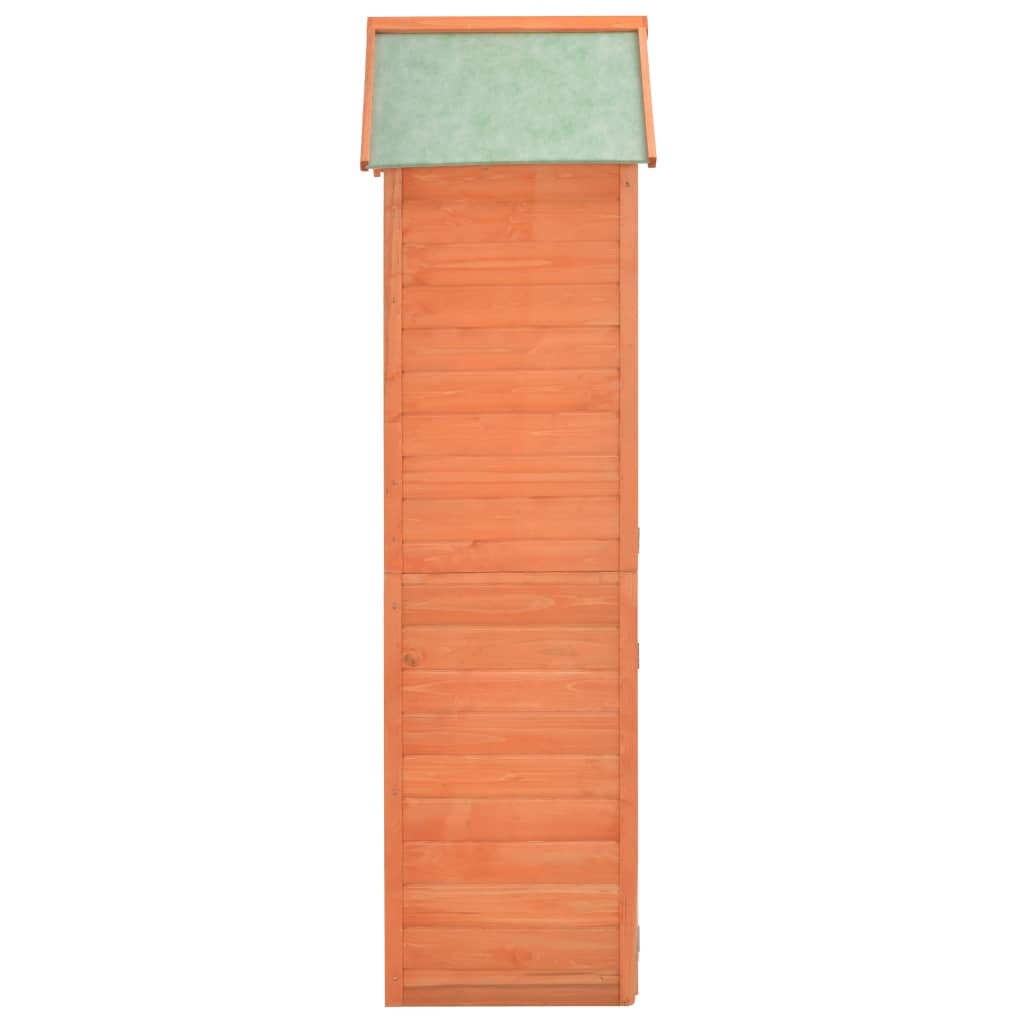 Garden Storage Shed 71x60x213 cm Wood