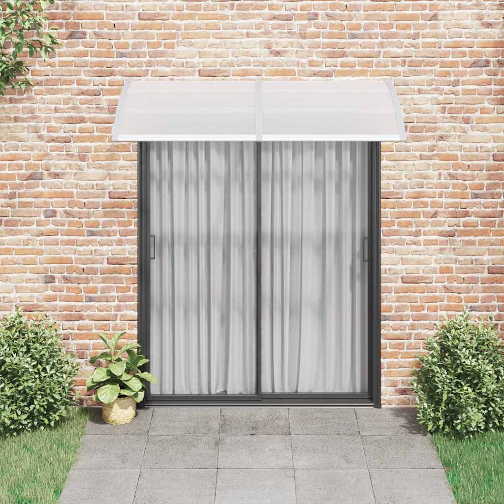 Door Canopy Grey 200x100 cm PC