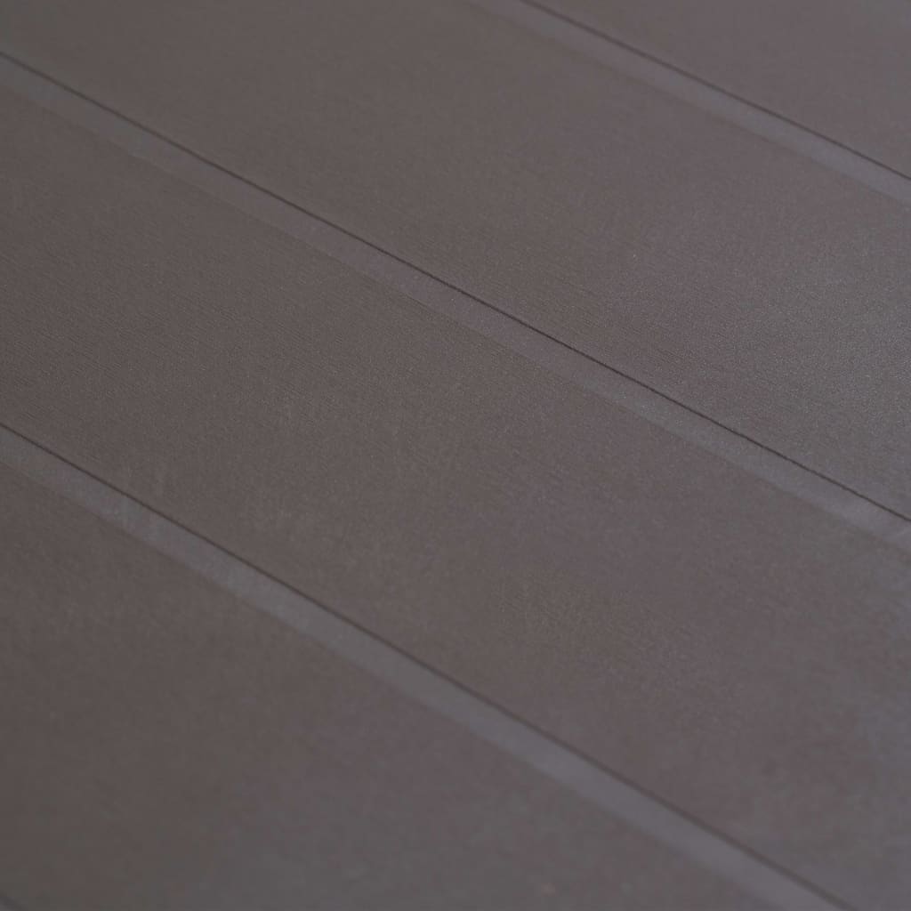 Garden Table Brown 150x90x72 cm Plastic Rattan Look