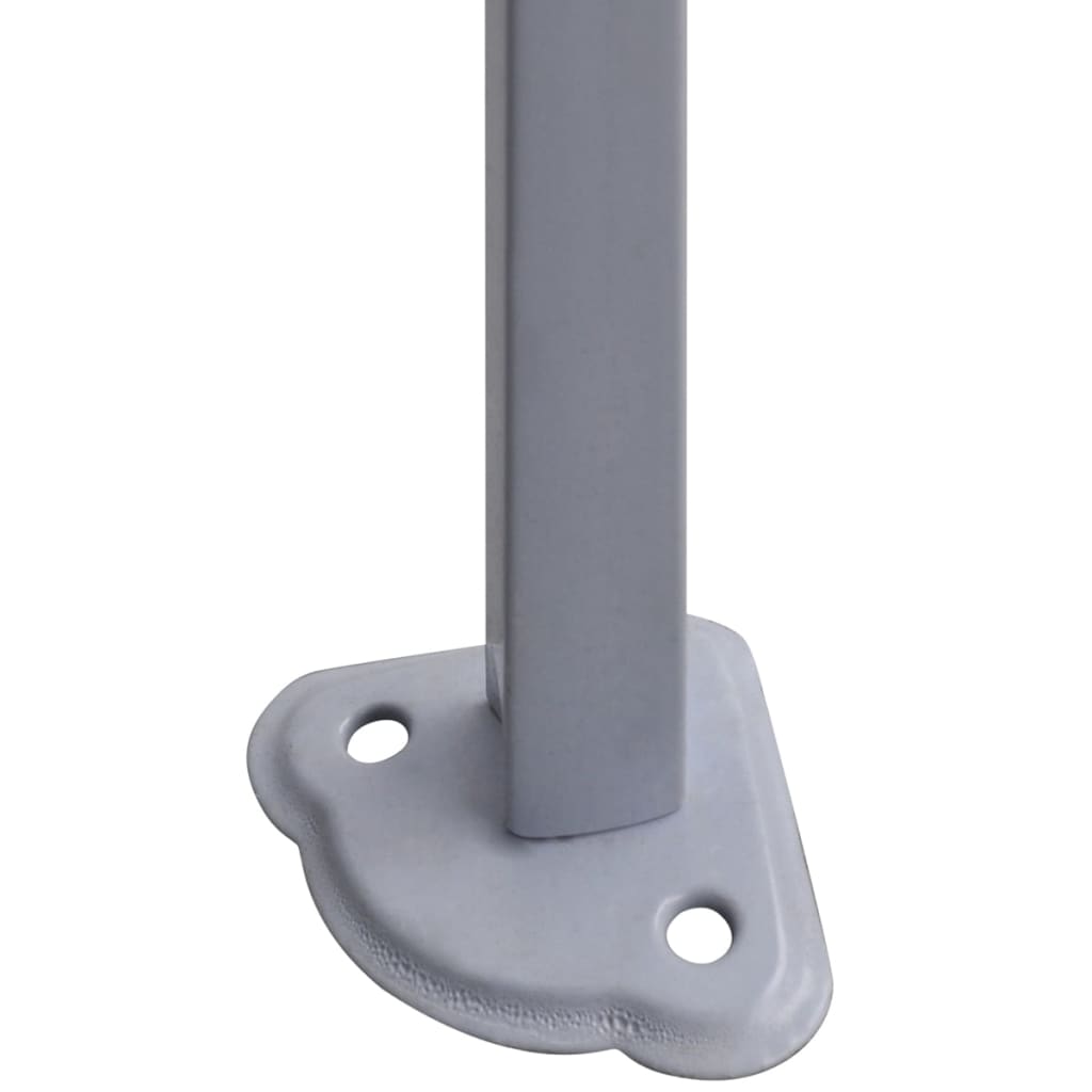 Foldable Tent 3x3 m with 4 Walls Blue