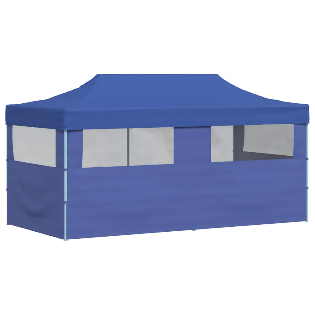 Blue Foldable Pop-up Party Tent 3 x 6 m