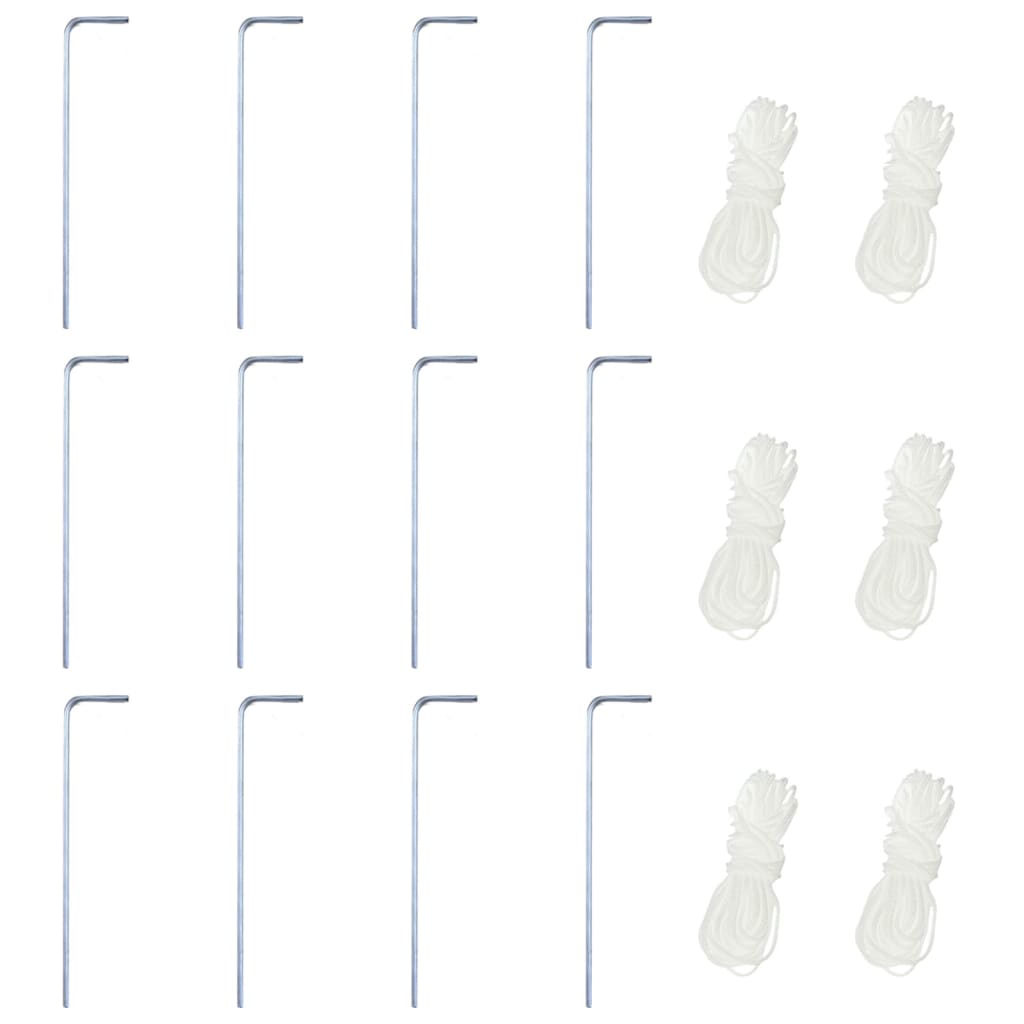 Hexagonal Pop-Up Foldable Marquee Grey 3.6x3.1 m