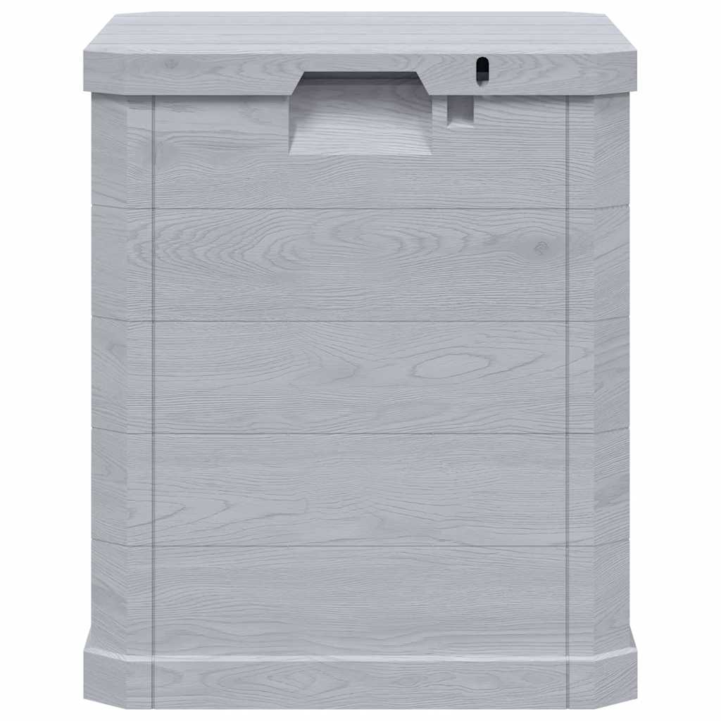 Garden Storage Box 90 L Light Grey