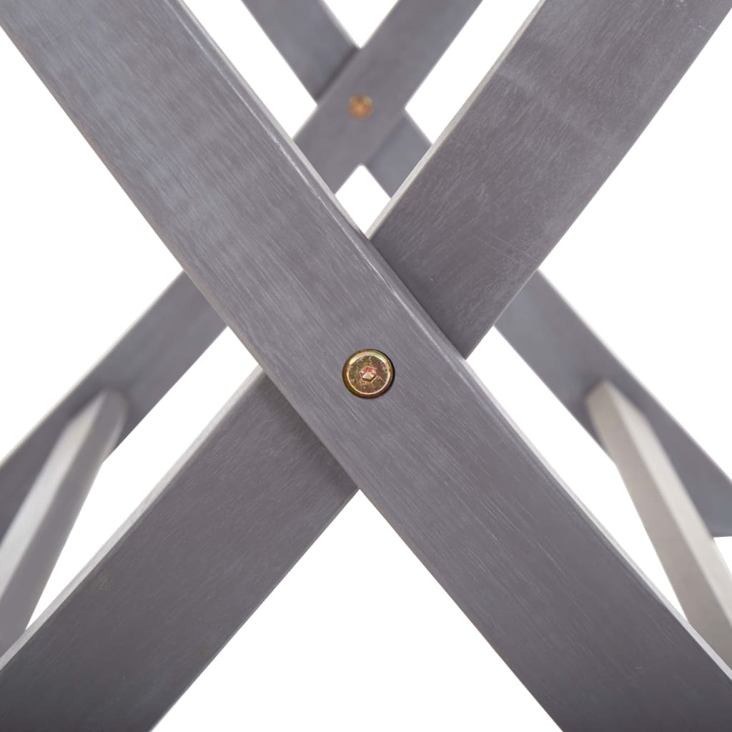 Folding Garden Table 160x85x75 cm Solid Acacia Wood