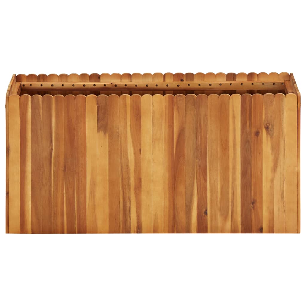 Garden Raised Bed 100x30x50 cm Solid Acacia Wood