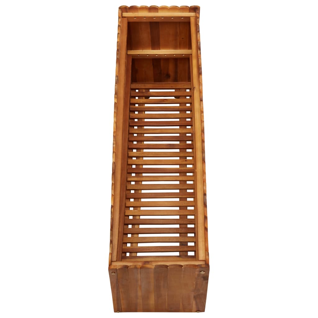 Garden Raised Bed 100x30x50 cm Solid Acacia Wood