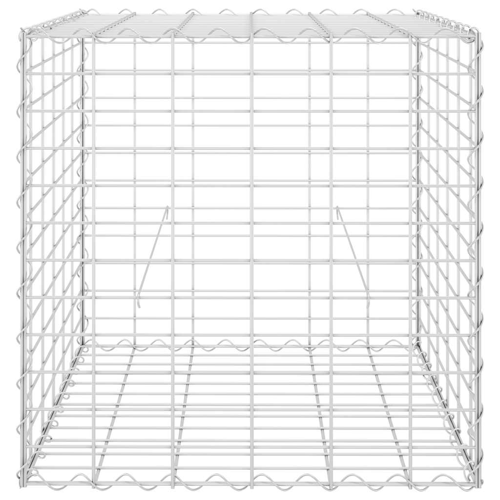 Cube Gabion Raised Bed Steel Wire 60x60x60 cm
