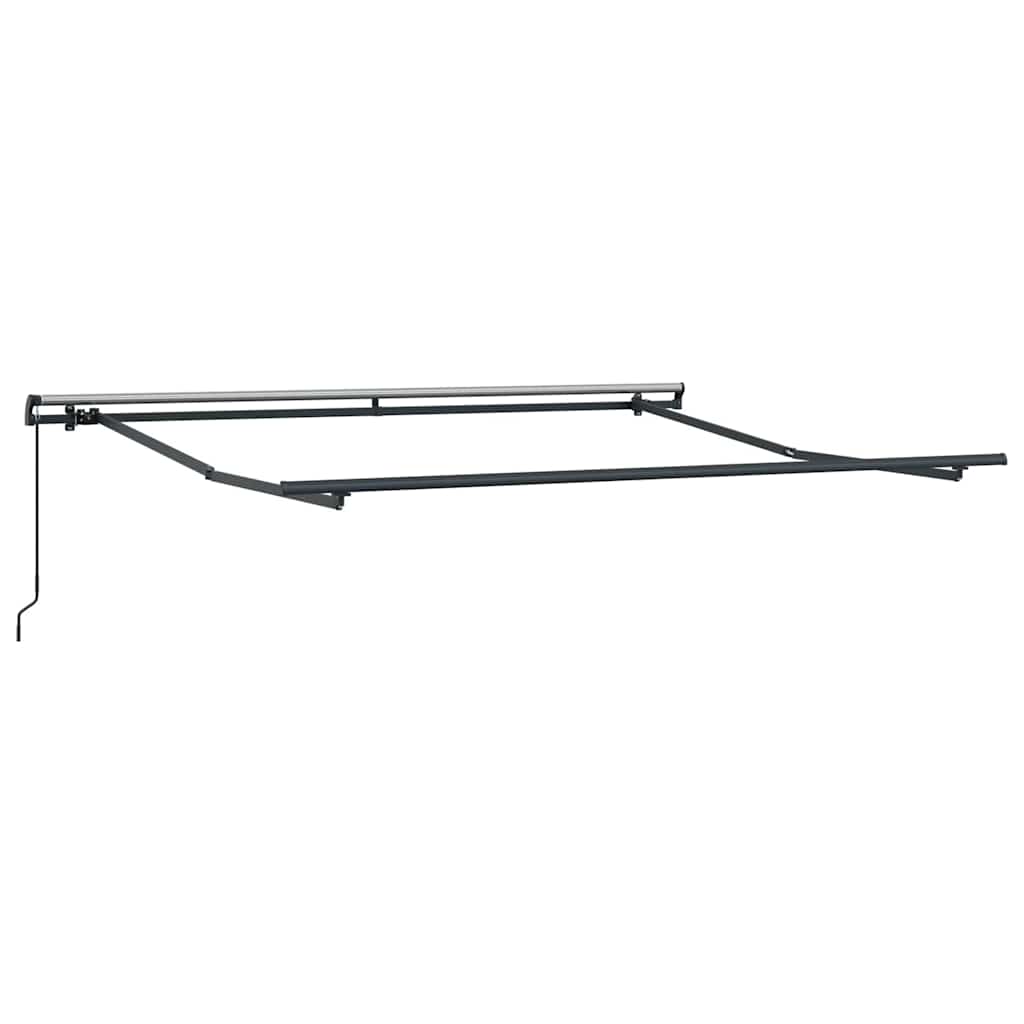 Awning Frame Manual Anthracite 3.5 x 2.5 m Aluminium