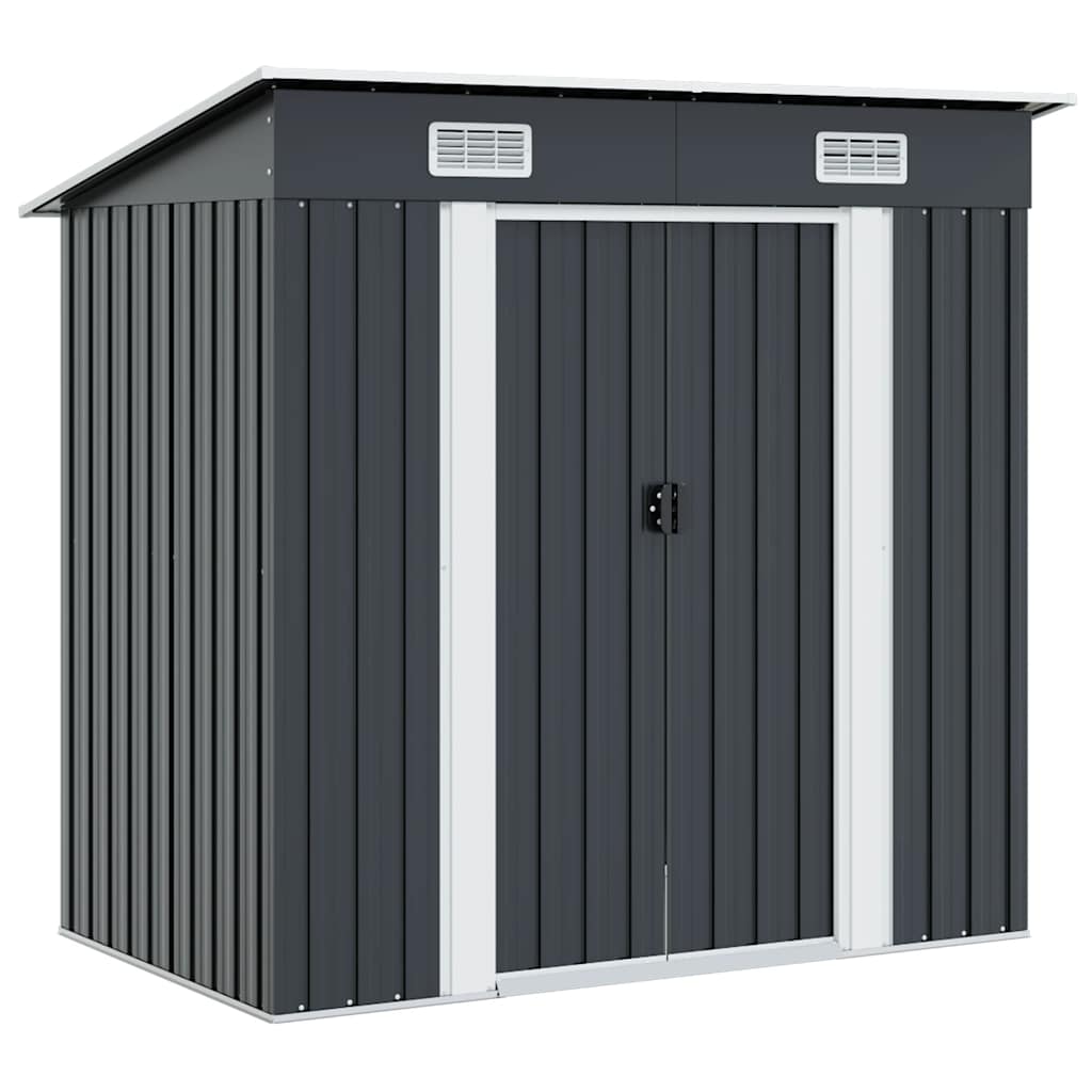 Garden Shed Anthracite Steel