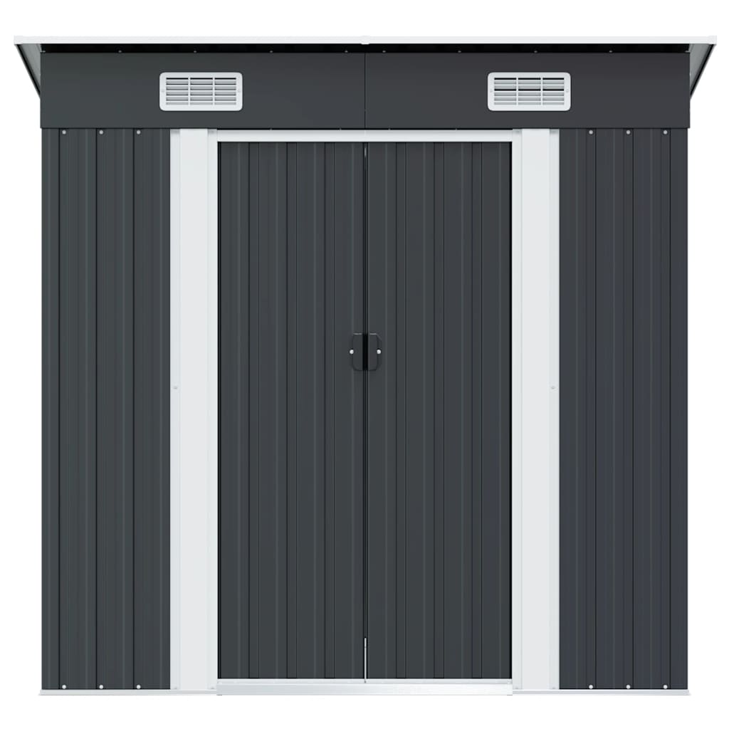 Garden Shed Anthracite Steel