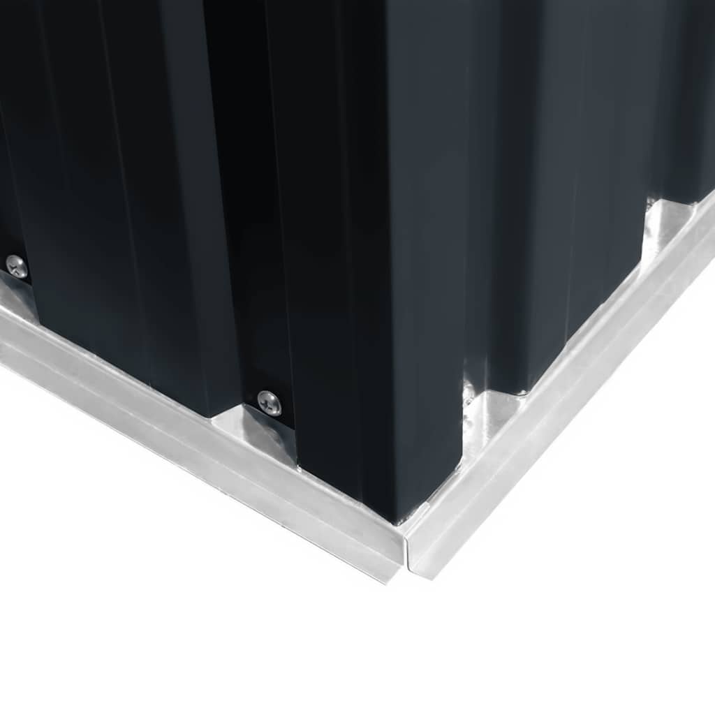 Garden Shed Anthracite Steel