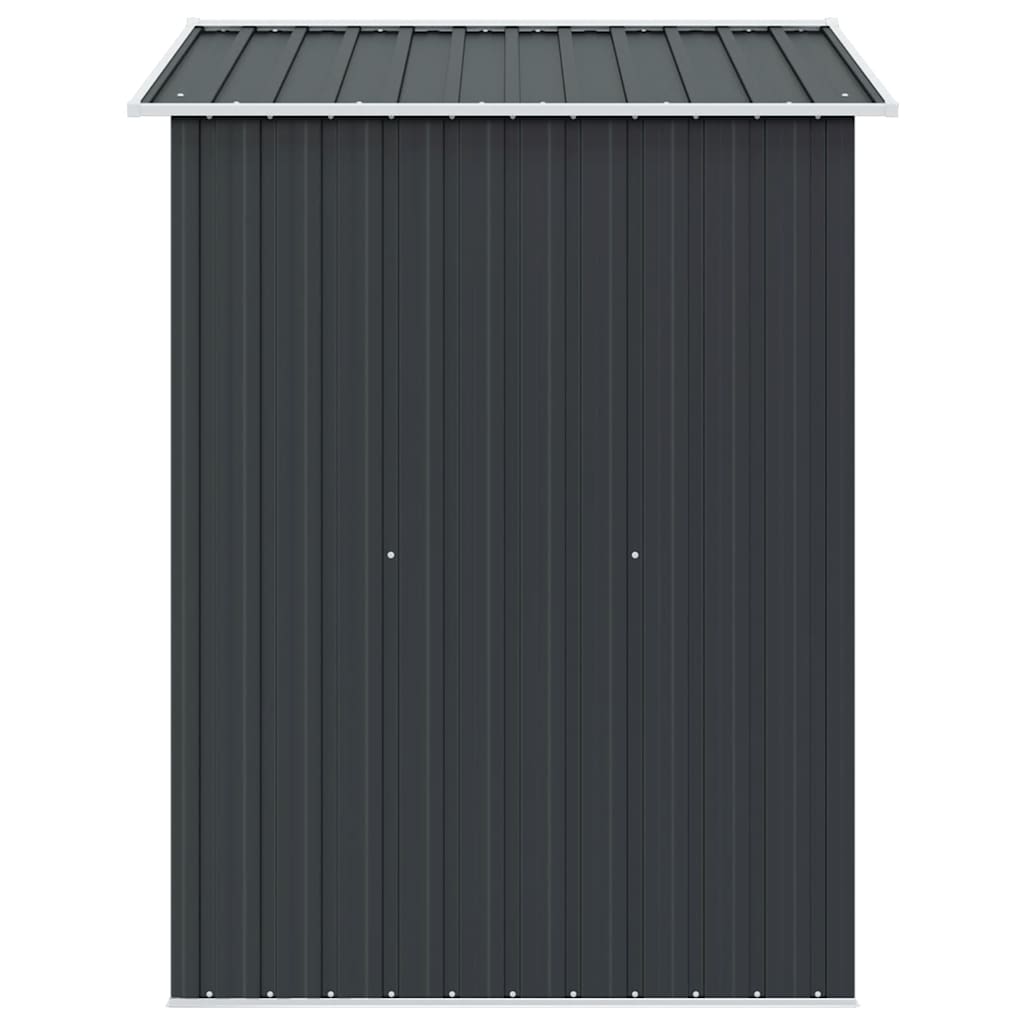 Garden Storage Shed Anthracite Steel 204x132x186 cm