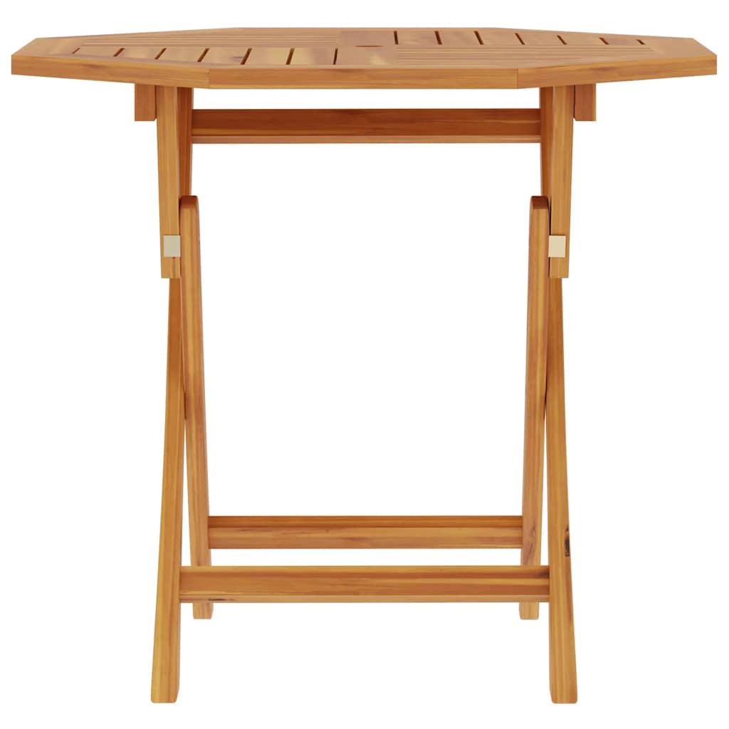 Folding Garden Table 85x85x76 cm Solid Teak Wood