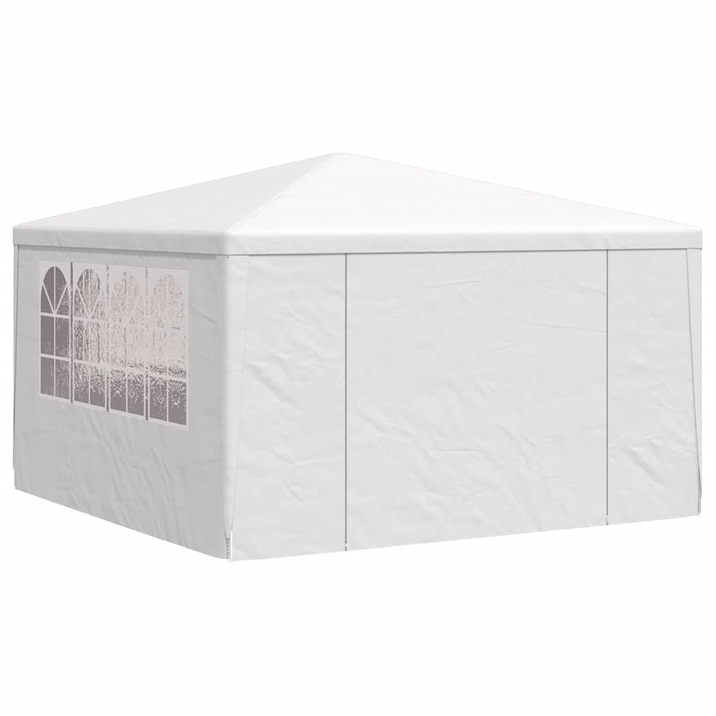 Professional Party Tent with Side Walls 4x4 m White 90 g/m?