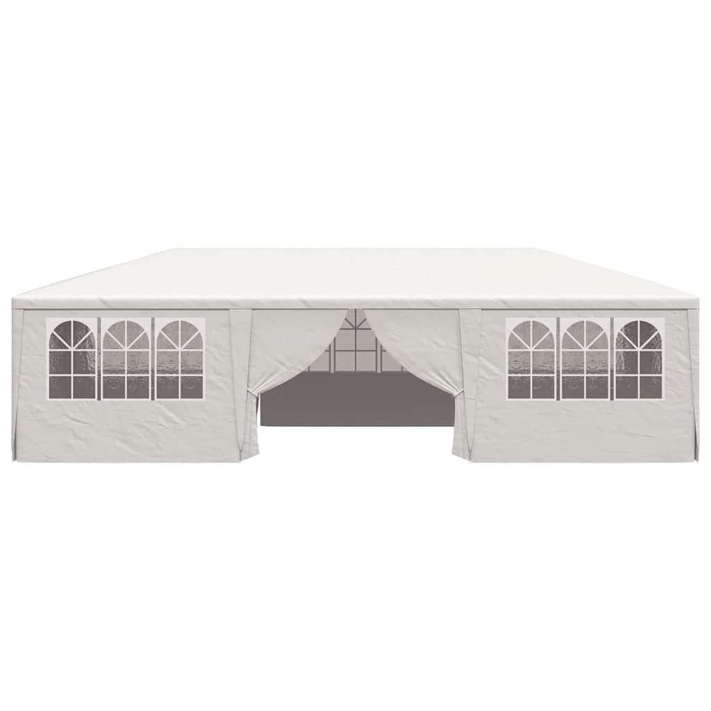 Professional Party Tent with Side Walls 4x9 m White 90 g/m?