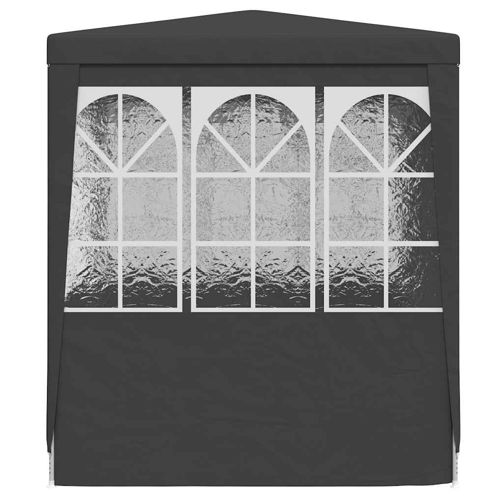 Professional Party Tent Side Walls 2.5x2.5 m Anthracite 90 g/m²