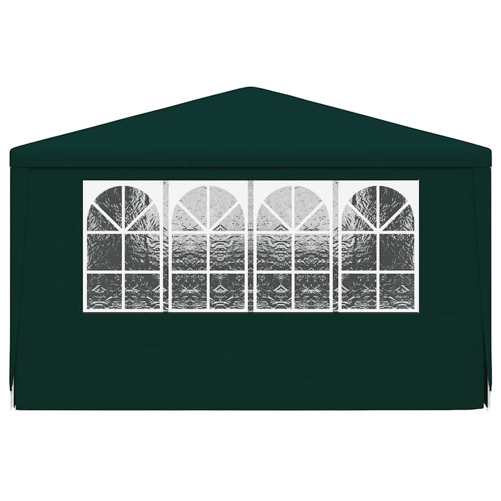Professional Party Tent with Side Walls 4x6 m Green 90 g/m?
