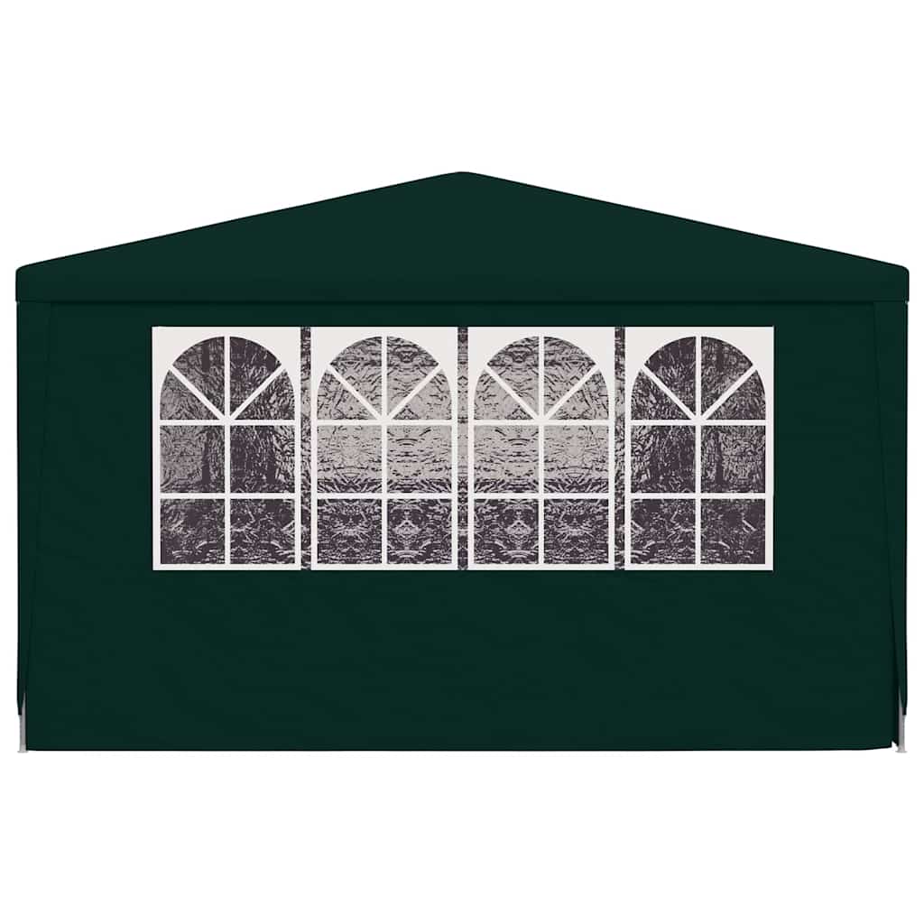 Professional Party Tent with Side Walls 4x9 m Green 90 g/m?