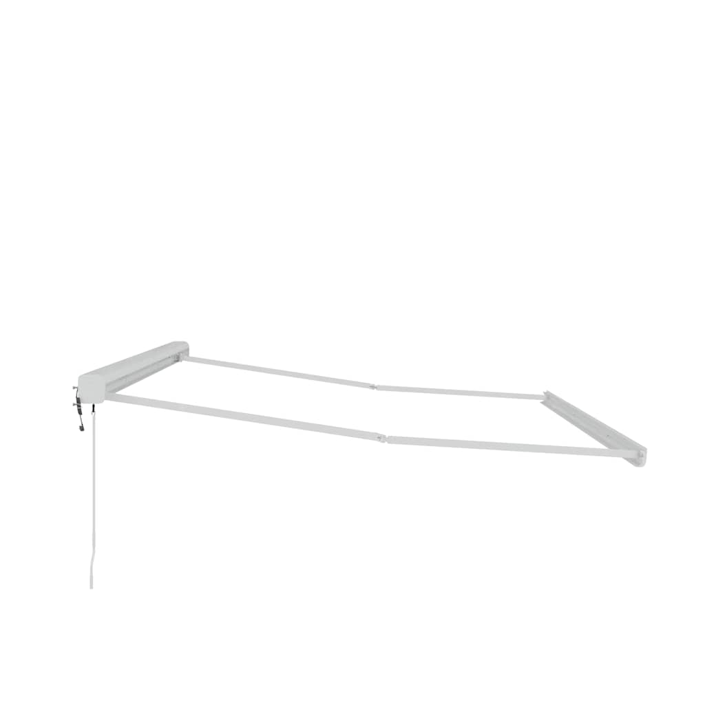 Awning White 4.5 x 3 m Metal