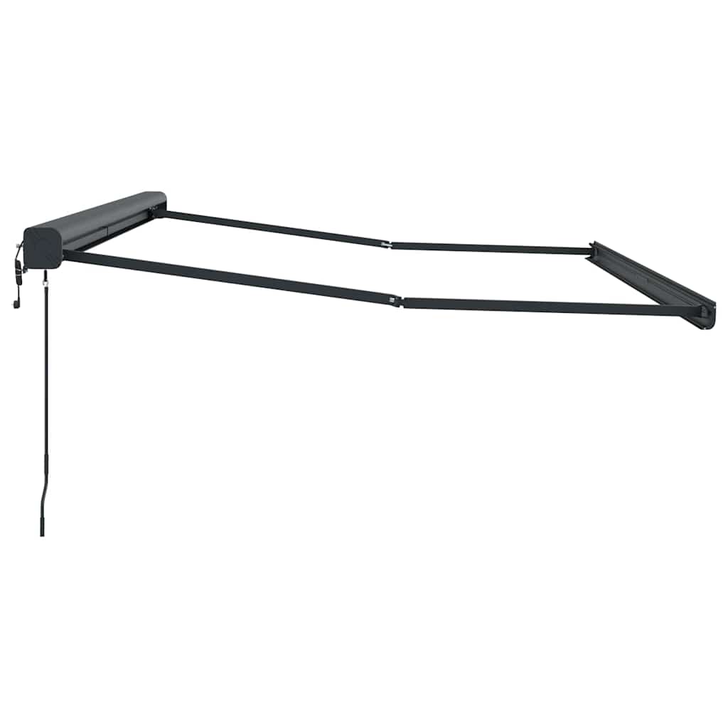 Awning Anthracite 3.5 x 2.5 m Metal