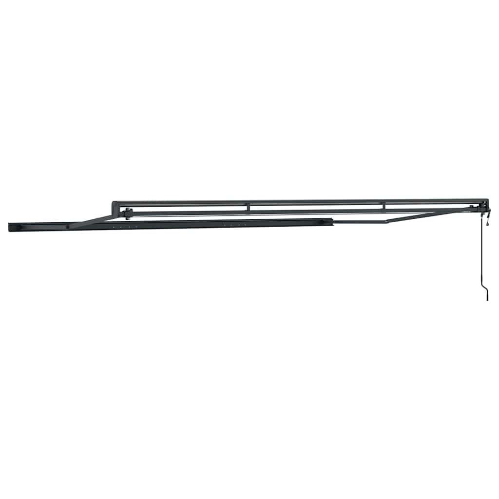 Awning Anthracite 4.5 x 3 m Metal