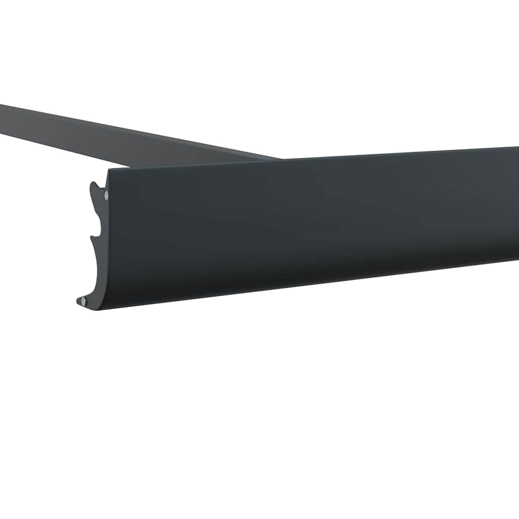 Awning Anthracite 3 x 2.5 m Metal