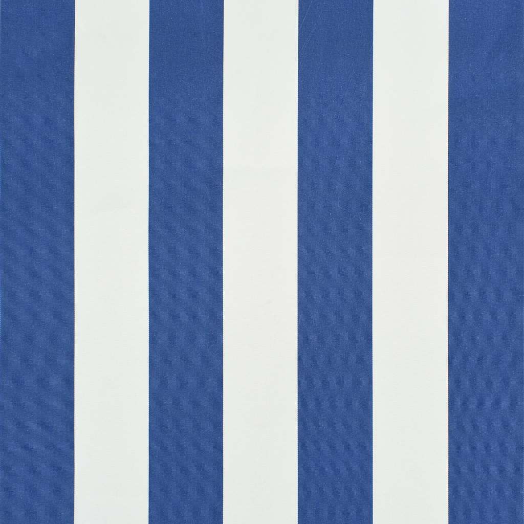 Retractable Awning 100x150 cm Blue and White