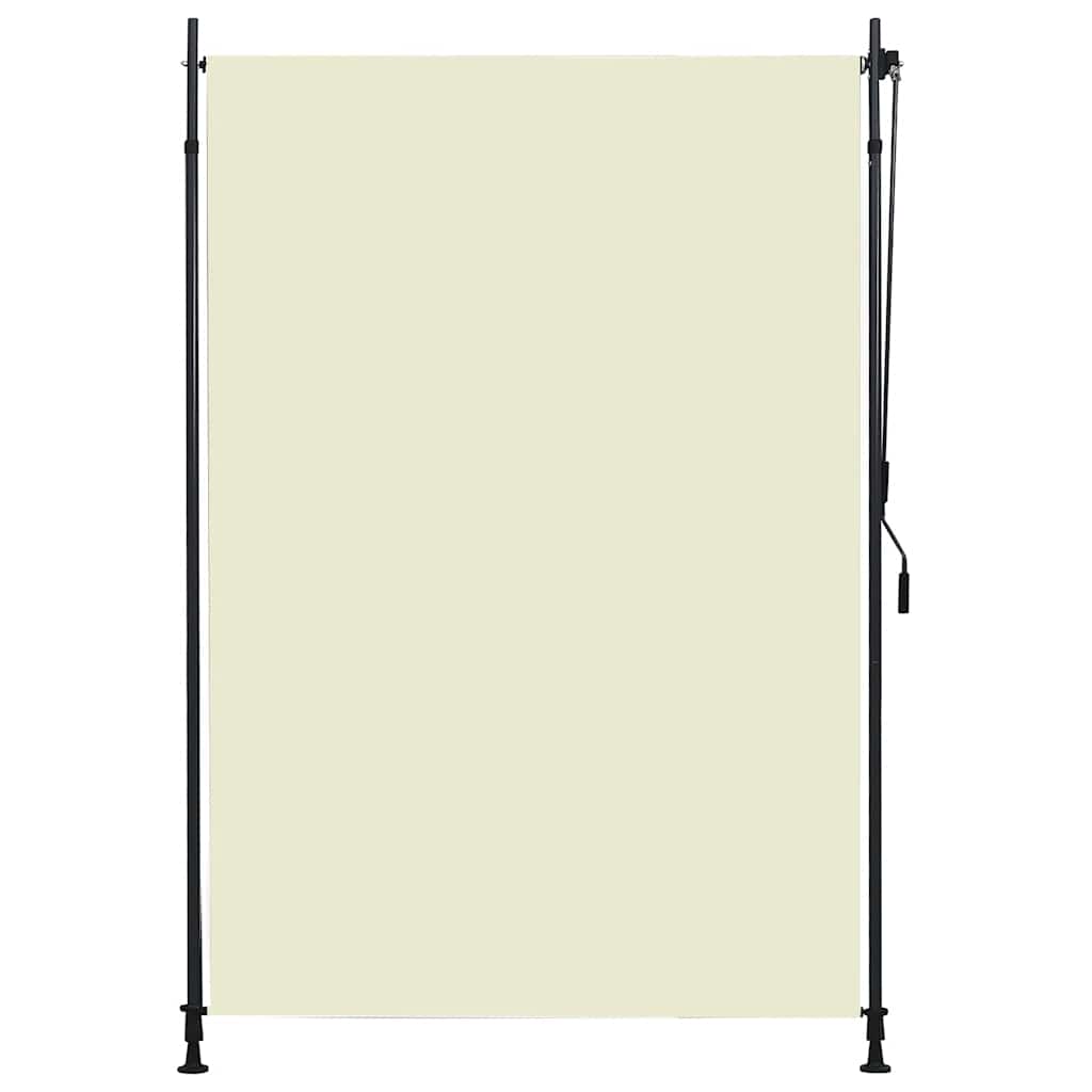 Outdoor Roller Blind 150x270 cm Cream