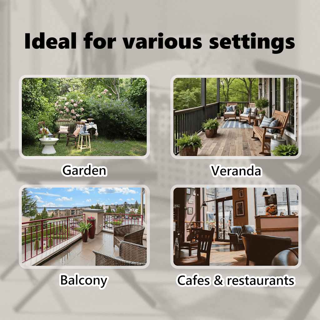 Outdoor Roller Blind 150x270 cm Cream