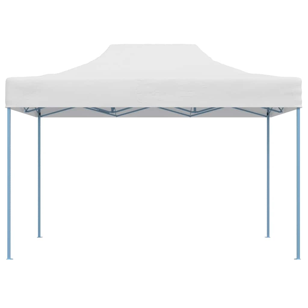 Professional Folding Party Tent 280x410x315 cm Steel White