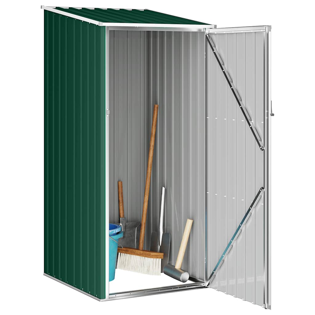 Garden Shed Green 87x98x159 cm Galvanised Steel