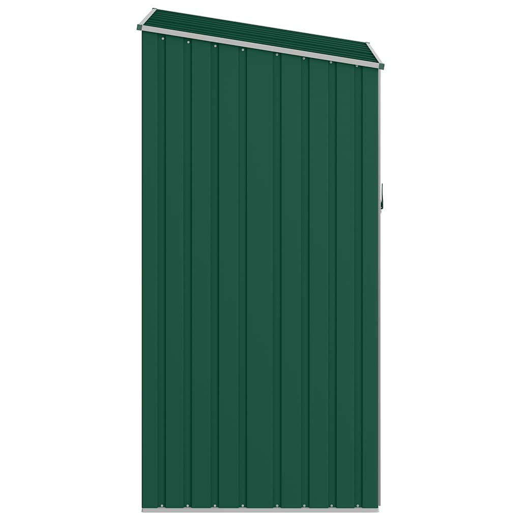 Garden Shed Green 87x98x159 cm Galvanised Steel