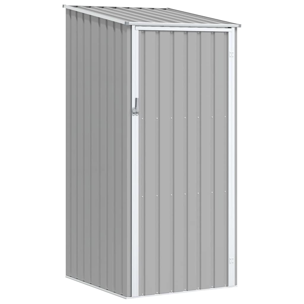 Garden Shed Grey 87x98x159 cm Galvanised Steel