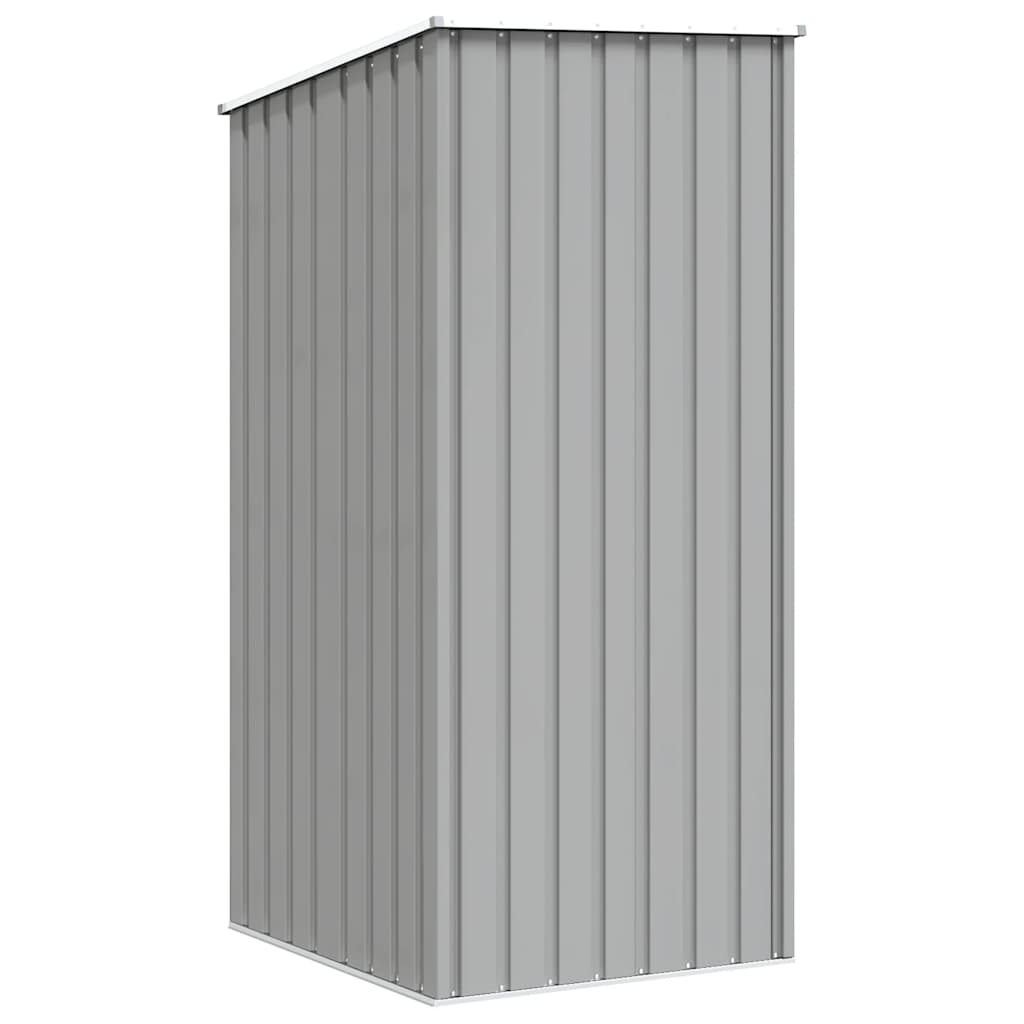 Garden Shed Grey 87x98x159 cm Galvanised Steel