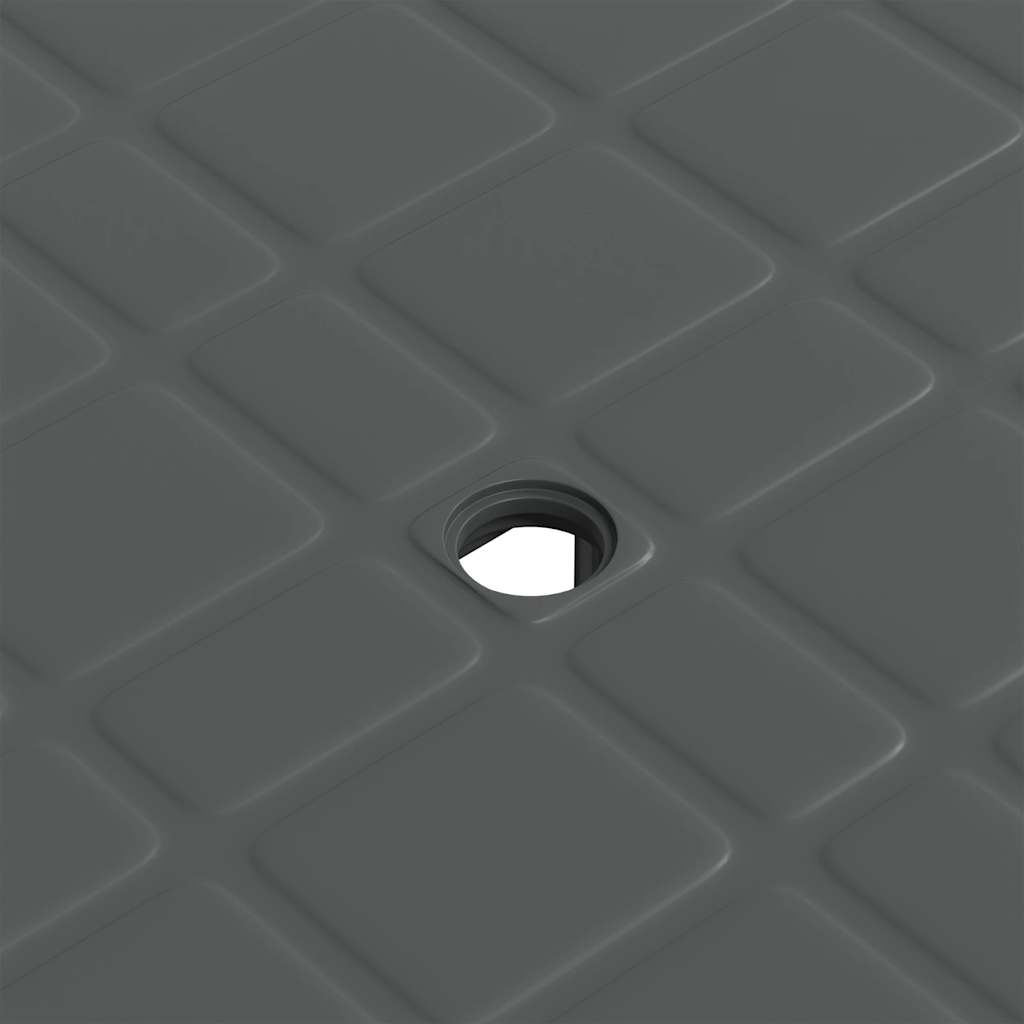 Garden Table Anthracite 80x75x72 cm Plastic