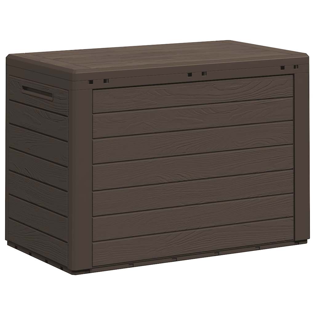 Garden Storage Box Brown 78x44x55 cm