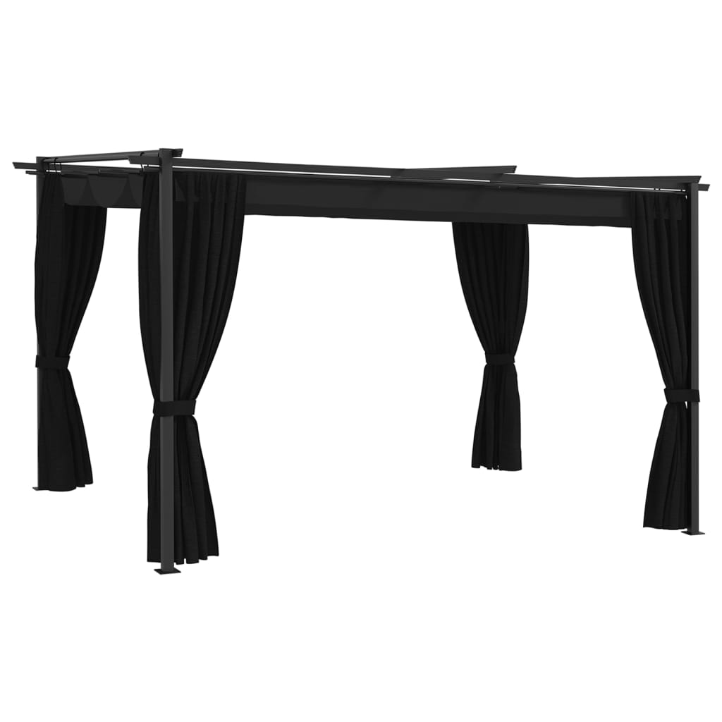 Gazebo 4x3 m Anthracite