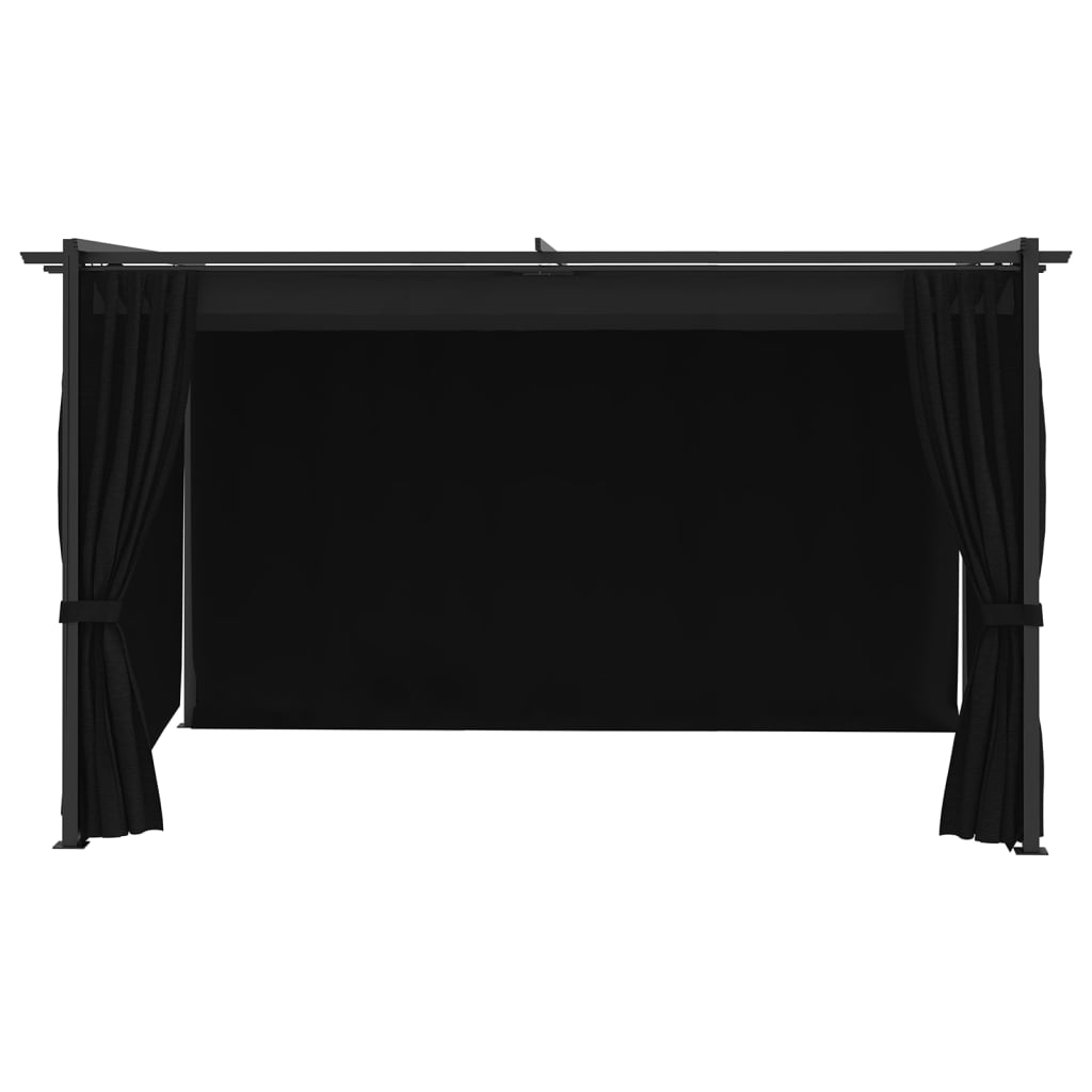 Gazebo 4x3 m Anthracite