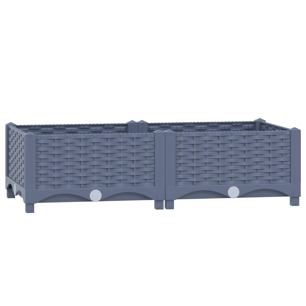 Raised Bed 80x40x23 cm Polypropylene