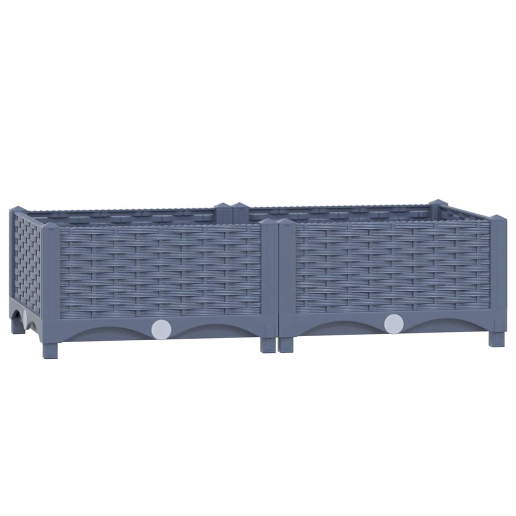 Raised Bed 80x40x23 cm Polypropylene