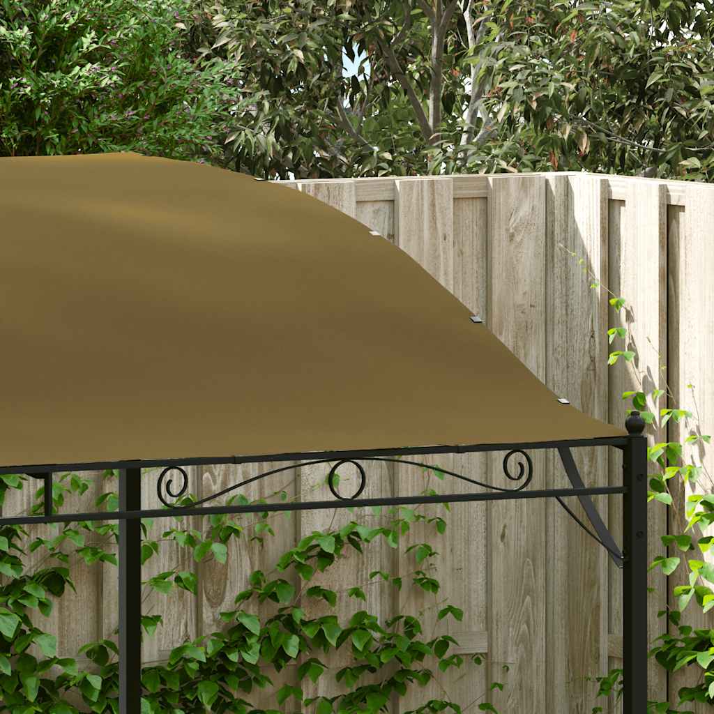 Sunshade Awning 3x2.4 m Taupe 180 g/m²
